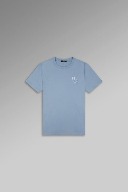 Embroidered WO Logo Dolphine Blue