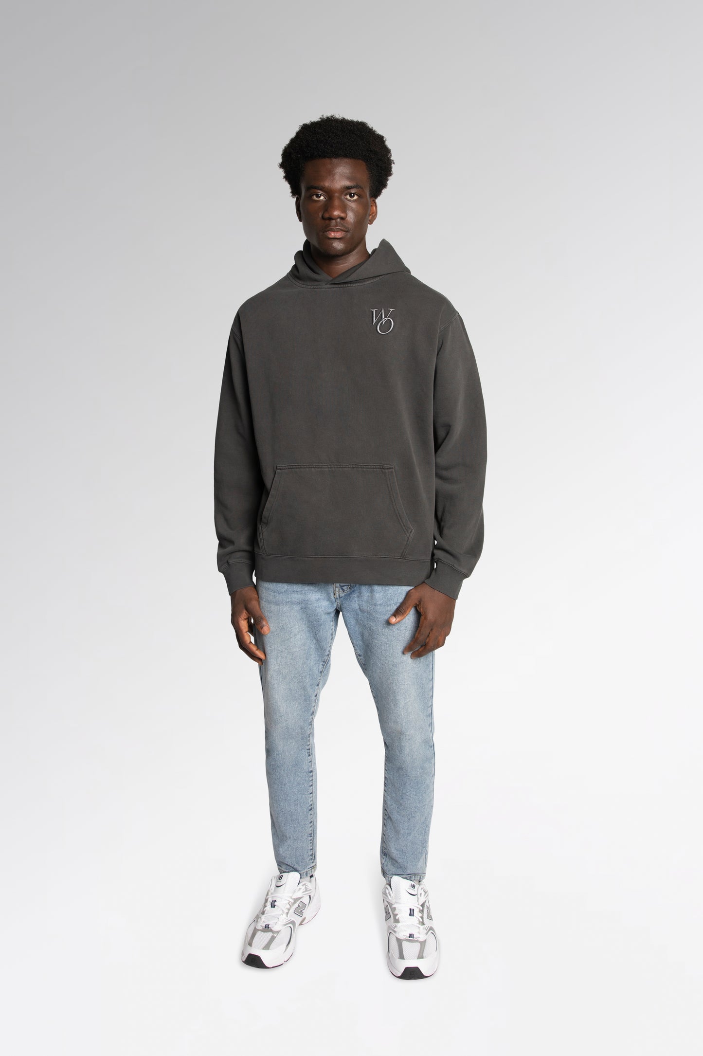 Luxury Embroided Relaxed Hoodie